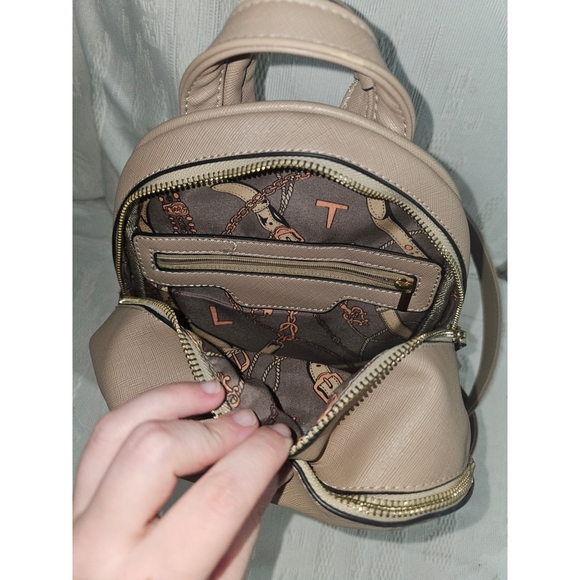 Tan Mini Backpack - Picture 6 of 7